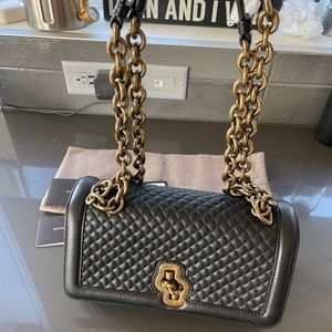 Bottega Veneta Olimpia Knot Flap Calfskin Bag